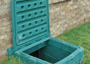 lockable crawl space access door installed in Laredo