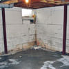 Rusted, corroded i-beams found with a failing foundation in a Pleasanton home.