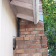 tilting, leaning chimneys in Del Rio