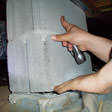 a failing crawl space support in San Marcos